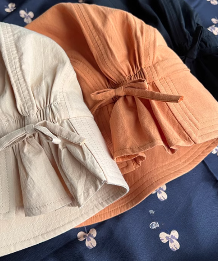 UVカットバックリボンサンハット