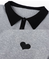 ワンポイントハートバイカラーポロシャツ 11