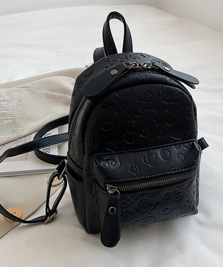 エンボスキャラクターワントーンミニリュック12