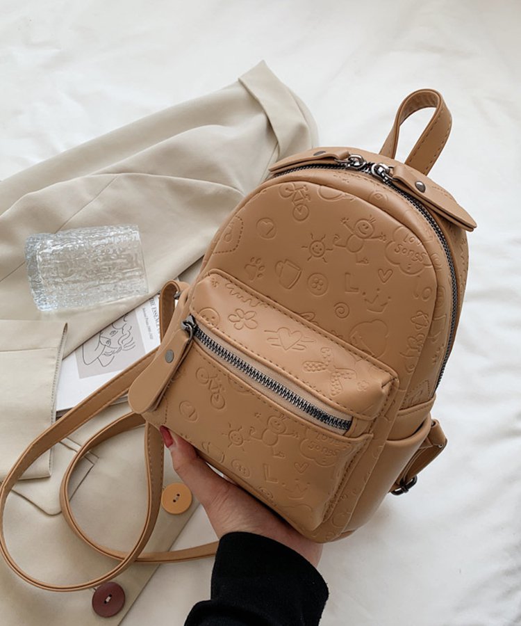 エンボスキャラクターワントーンミニリュック3