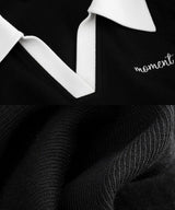 バイカラーAラインショートポロワンピース 16