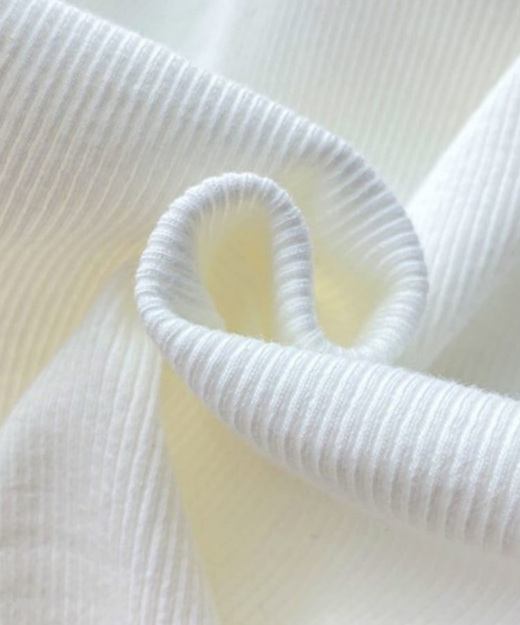 マルチカラークルーネックベーシックリブTシャツ19