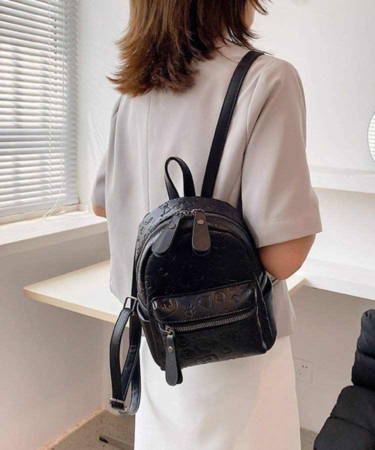 エンボスキャラクターワントーンミニリュック1