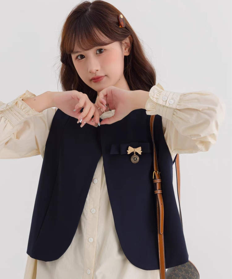 クラシックリボンベスト