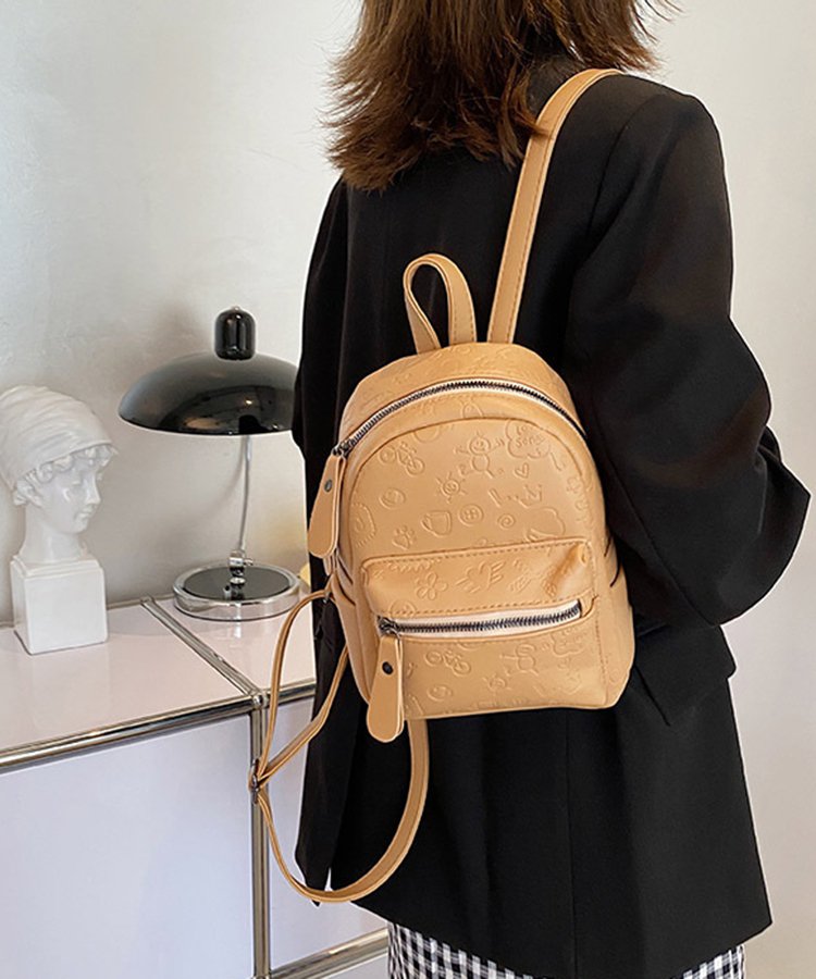 エンボスキャラクターワントーンミニリュック3