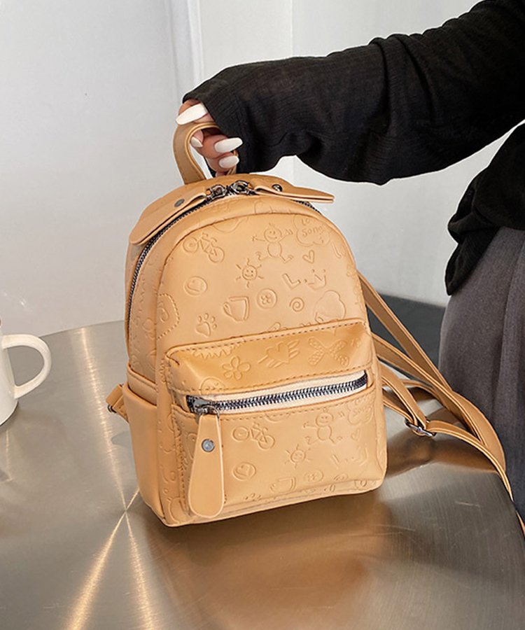 エンボスキャラクターワントーンミニリュック5