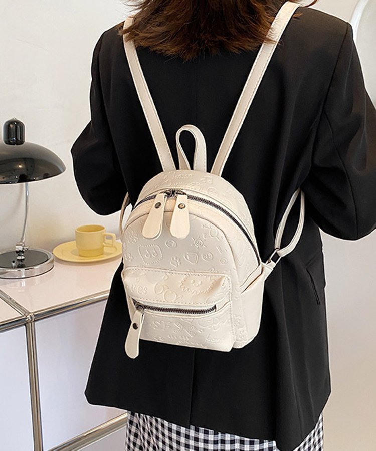 エンボスキャラクターワントーンミニリュック6