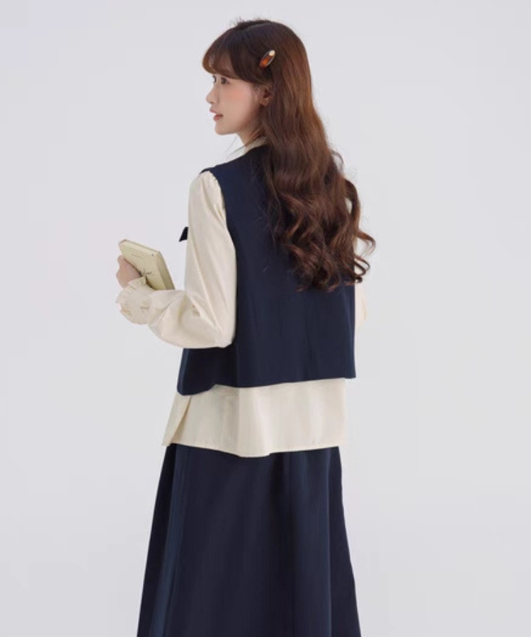 クラシックリボンベスト