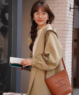 フード付きランタンスリーブロングジャケット