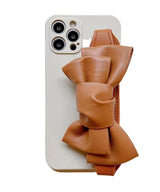 フェイクレザービッグリボンベルトスマホケース9