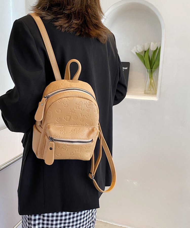 エンボスキャラクターワントーンミニリュック9