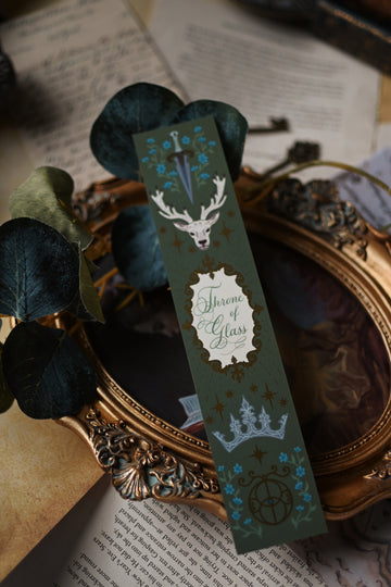 Officially Licensed Throne of Glass Foil Bookmark