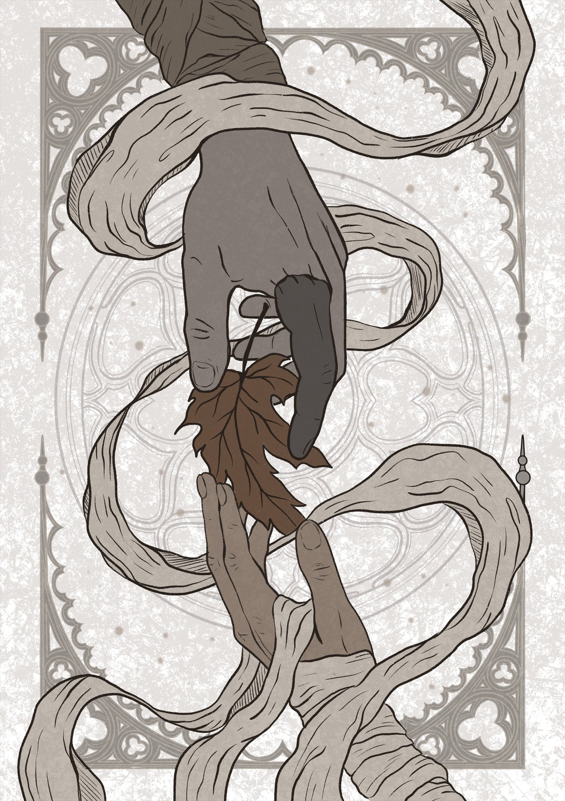 'A Leaf? For me?' Frankenstein Art Print