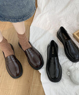 ローヒールペニーローファー - jemiremi