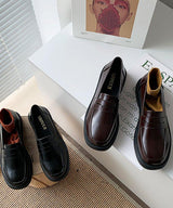 ローヒールペニーローファー - jemiremi