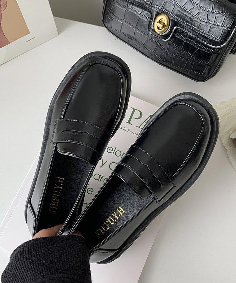 ローヒールペニーローファー - jemiremi