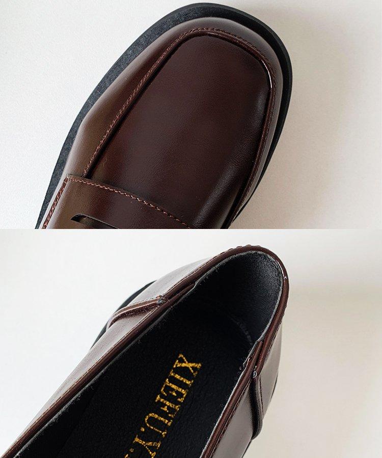 ローヒールペニーローファー - jemiremi