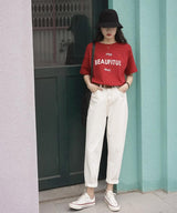 【即納】BEAUFITULプリントTシャツ - jemiremi