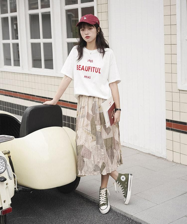 【即納】BEAUFITULプリントTシャツ - jemiremi