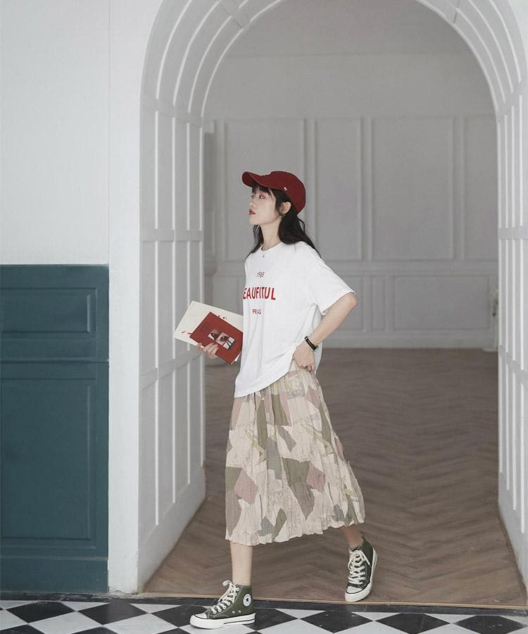 【即納】BEAUFITULプリントTシャツ - jemiremi