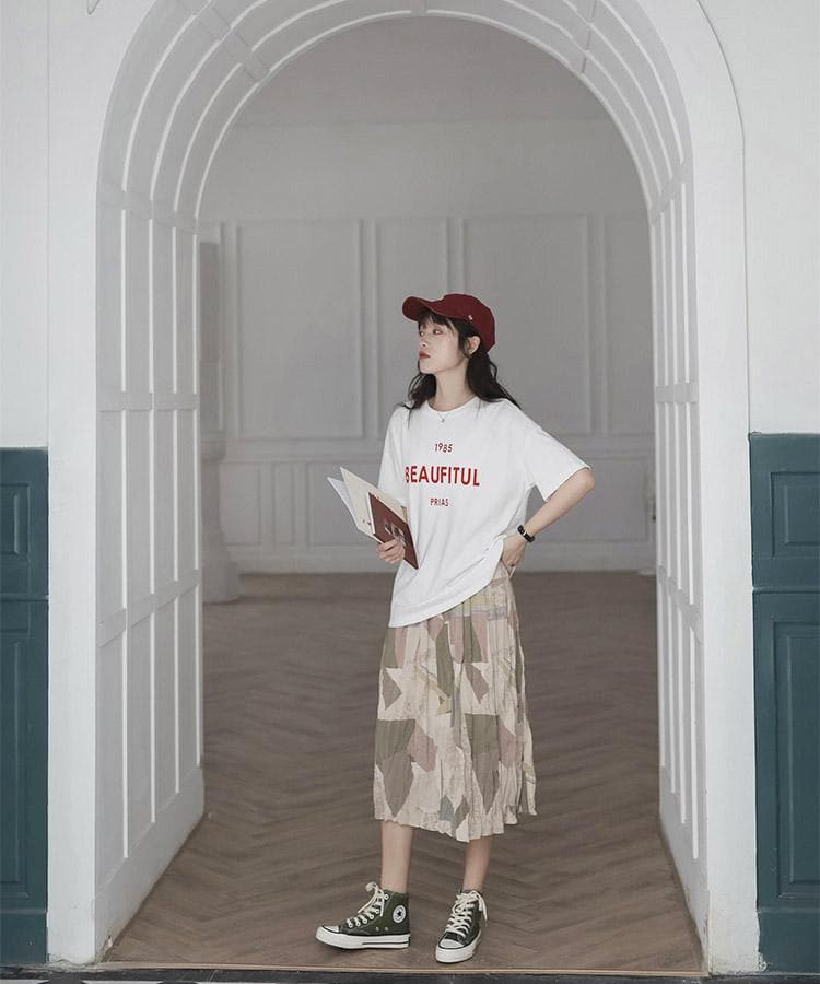 【即納】BEAUFITULプリントTシャツ - jemiremi