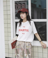 【即納】BEAUFITULプリントTシャツ - jemiremi